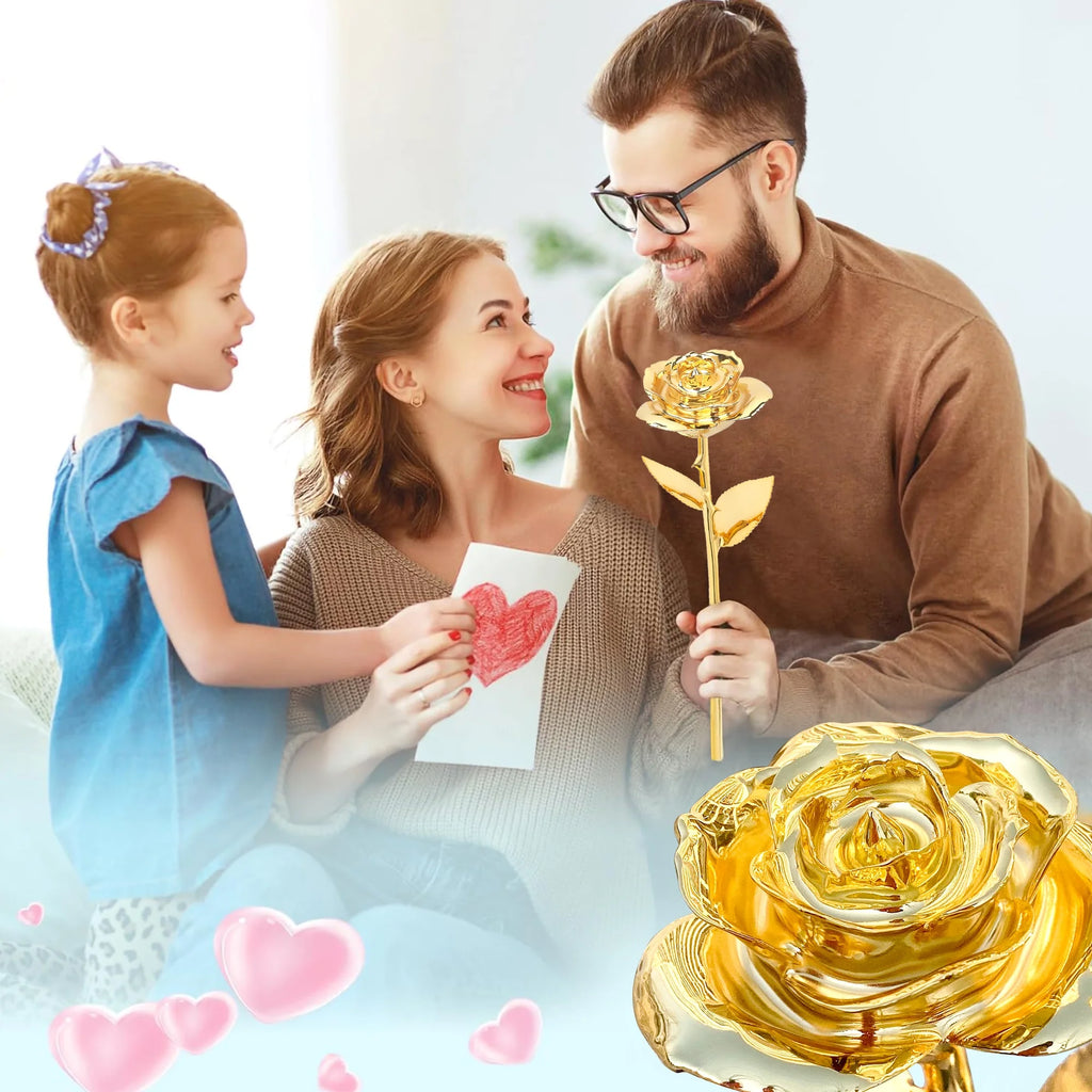 24K GOLD ROSES